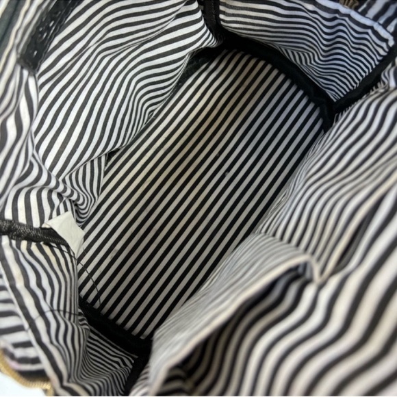 Yoki bag backpack purse black gold studs small - Picture 9 of 13